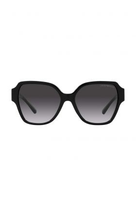 Emporio Armani ochelari de soare femei, culoarea negru