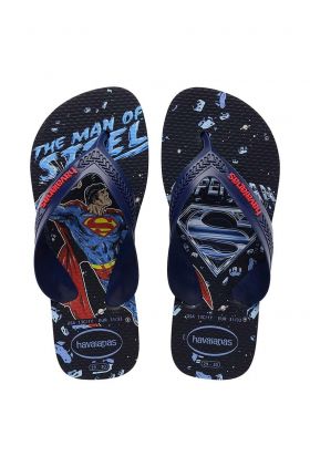 Havaianas slapi copii MAX HEROIS culoarea albastru marin