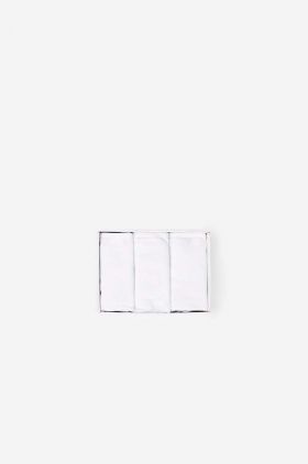 women'secret chiloti 3-pack culoarea alb