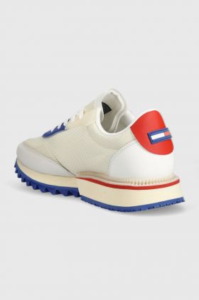 Tommy Jeans sneakers TJM RUNNER TRANSLUCENT culoarea bej, EM0EM01219