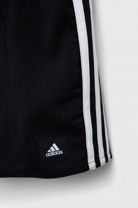 adidas Performance pantaloni scurti copii 3S SHO culoarea negru, cu imprimeu, talie reglabila