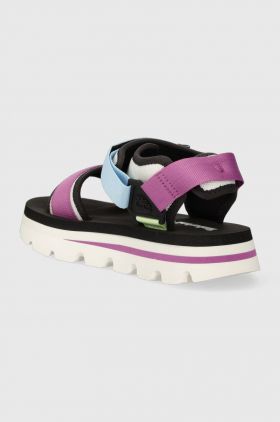 Timberland sandale Euro Swift Sandal femei, cu platforma TB0A2KT5CX81-PRPL
