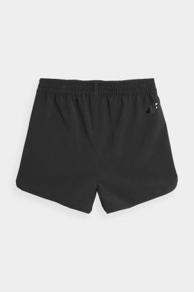 4F pantaloni scurti copii F032 culoarea negru