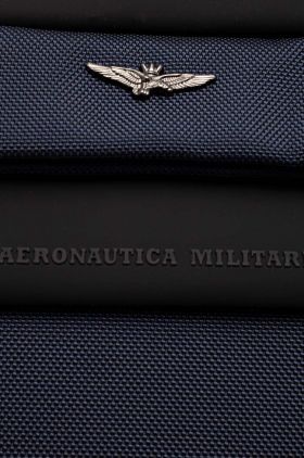 Aeronautica Militare rucsac barbati, culoarea albastru marin, mare, neted