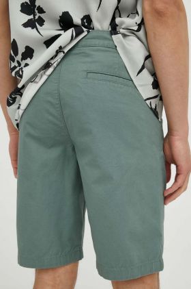 Lee pantaloni scurti din bumbac culoarea verde