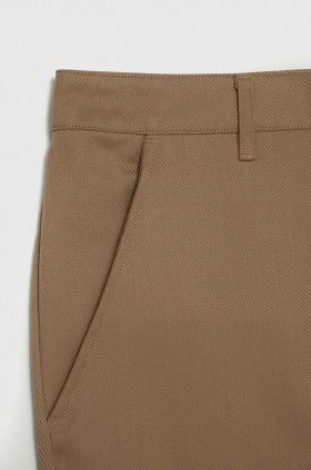 Icebreaker pantaloni scurți outdoor Merino Berlin culoarea bej