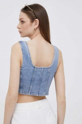 Sisley top din denim