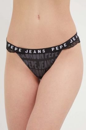 Pepe Jeans tanga culoarea negru