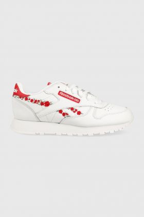 Reebok Classic sneakers pentru copii CL LTHR culoarea alb