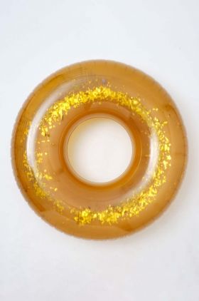 SunnyLife colac de înot Disco Gold