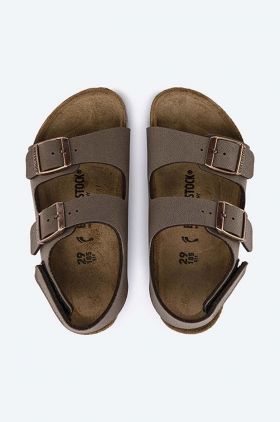 Birkenstock sandale copii culoarea maro