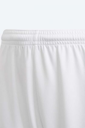 adidas pantaloni scurti copii Squad 21 culoarea alb, cu imprimeu, talie reglabila