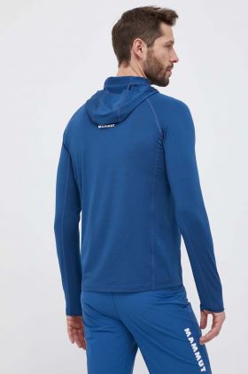 Mammut longsleeve sport Selun FL culoarea albastru marin, neted