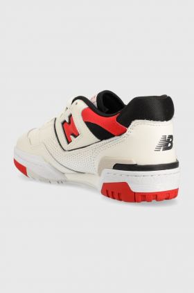 New Balance sneakers din piele BB550VTB culoarea bej BB550VTB-BB5