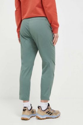 Mammut pantaloni de exterior Massone Light culoarea verde