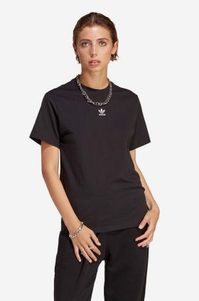 adidas Originals tricou de bumbac Tee Regular culoarea negru IC1826