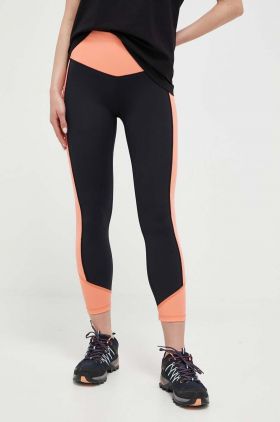 Mammut leggins sport Massone femei, culoarea negru, modelator