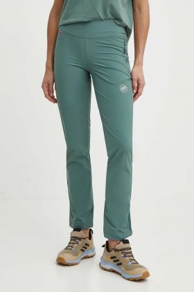 Mammut pantaloni de exterior Runbold Light culoarea verde