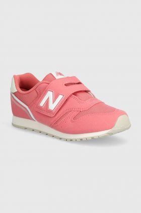 New Balance sneakers pentru copii culoarea roz