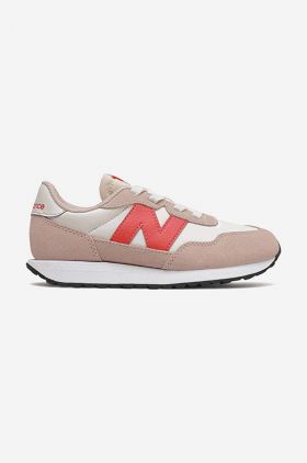 New Balance sneakers pentru copii culoarea roz