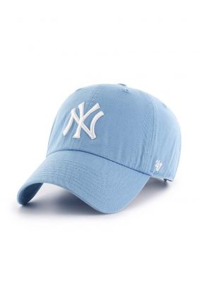 47brand șapcă de baseball din bumbac MLB New York Yankees cu imprimeu  B-RGW17GWSNL-COA