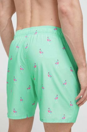 Hollister Co. pantaloni scurti de baie culoarea verde