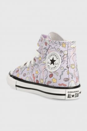 Converse tenisi copii culoarea violet