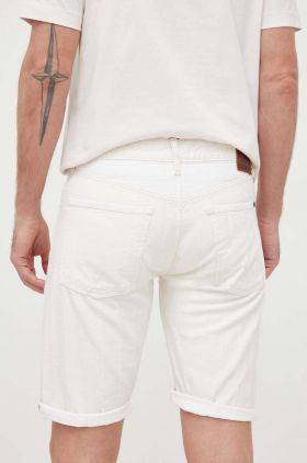 Pepe Jeans pantaloni scurti din bumbac Callen culoarea bej