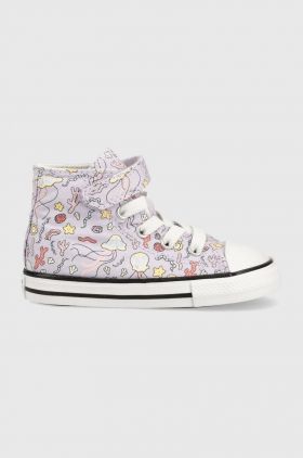 Converse tenisi copii culoarea violet