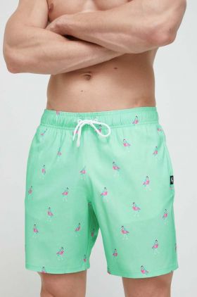 Hollister Co. pantaloni scurti de baie culoarea verde