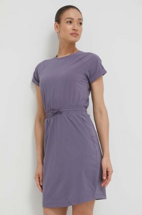 The North Face rochie sport Never Stop Wearing culoarea violet, mini, drept