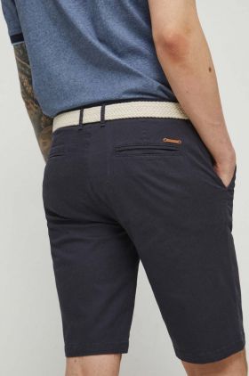 Medicine pantaloni scurti barbati, culoarea albastru marin