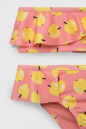 United Colors of Benetton costum de baie pentru copii din două piese culoarea roz