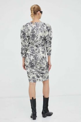 2NDDAY rochie culoarea bej, mini, mulata