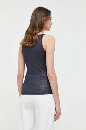 Morgan top femei, culoarea albastru marin