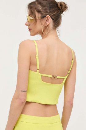 Morgan top femei, culoarea galben