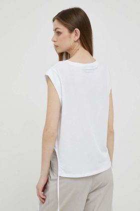 Dkny top femei, culoarea alb