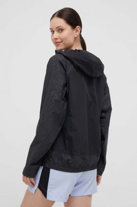 adidas TERREX geaca de ploaie Utilitas RAIN.RDY 2.5-Layer femei, culoarea negru