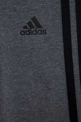 adidas leggins copii culoarea gri, cu imprimeu