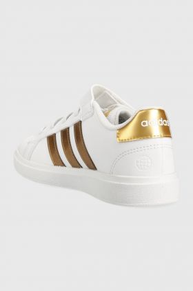 adidas sneakers pentru copii GRAND COURT 2. culoarea alb