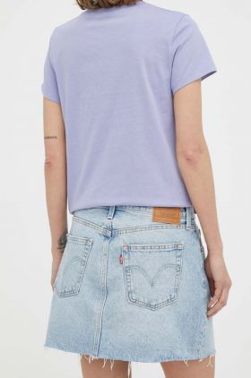 Levi's fusta jeans mini, drept