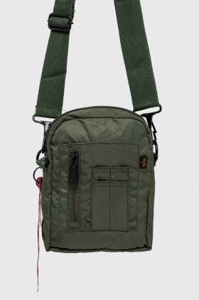 Alpha Industries borsetă culoarea verde 196924.01-SageGreen