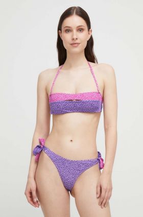 United Colors of Benetton chiloti de baie culoarea violet