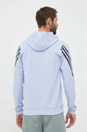 adidas bluza barbati, cu glugă, cu imprimeu