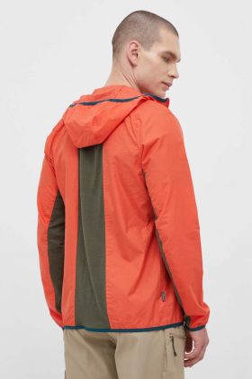 Icebreaker windbreaker Shell+ culoarea portocaliu