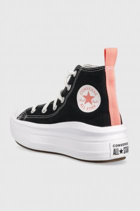 Converse tenisi copii CON BUTY 371527C MOVE culoarea negru