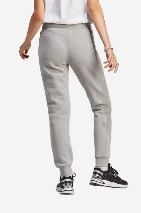 adidas Originals pantaloni de trening femei, culoarea gri, uni IA6460-MGREYH