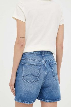 Mustang pantaloni scurti jeans femei, neted, high waist