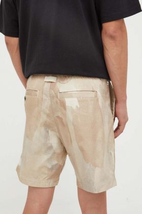 G-Star Raw pantaloni scurti din bumbac culoarea maro