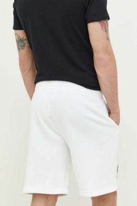 Hollister Co. pantaloni scurti barbati, culoarea alb